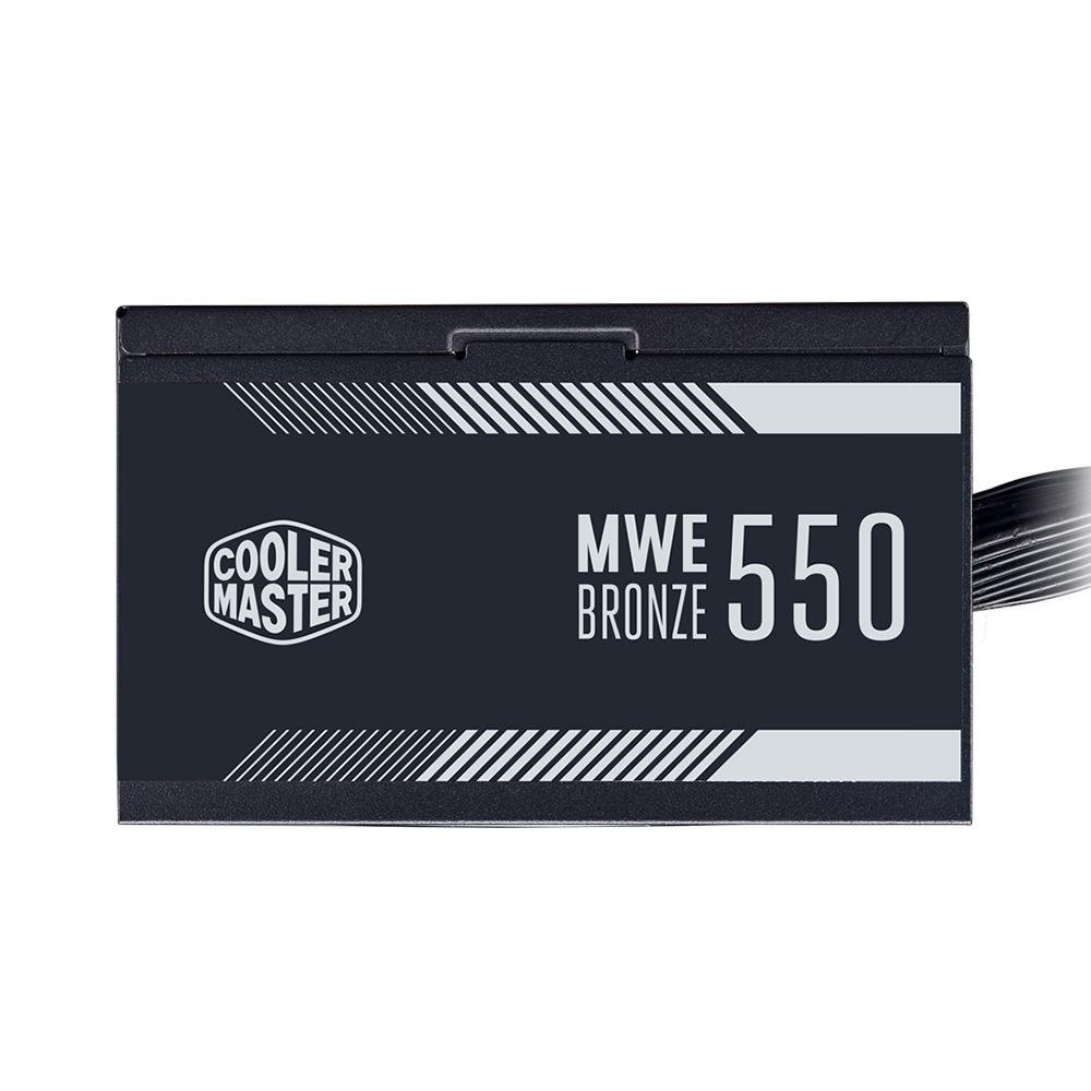 Fonte Cooler Master MWE Bronze V2 550W, 80 Plus Bronze - MPE-5501-ACAAB-BR Fonte Cooler Master MWE Bronze V2 550W, 80 Plus Bronze - MPE-5501-ACAAB-BR