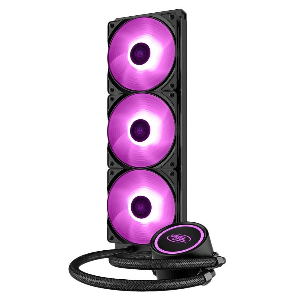 Water Cooler Deepcool Gammaxx L360 V2, 360mm, RGB, Intel/AMD - DP