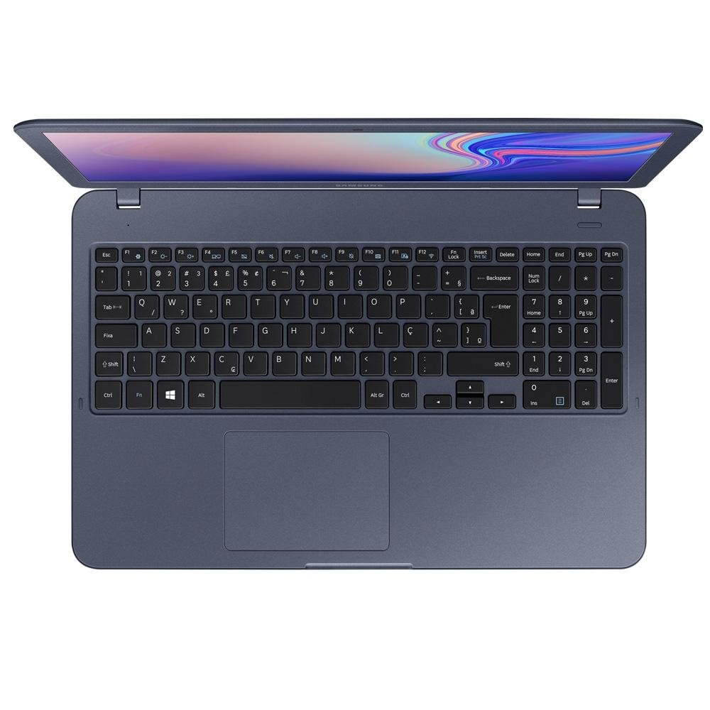Notebook Samsung Expert X20, Intel Core i5-8265U, 4GB, HD 1TB, Windows 10 Home, 15.6´, Titânio Metálico - NP350XBE-KFWBR Notebook Samsung Expert X20, Intel Core i5-8265U, 4GB, HD 1TB, Windows 10 Home, 15.6´, Titânio Metálico - NP350XBE-KFWBR