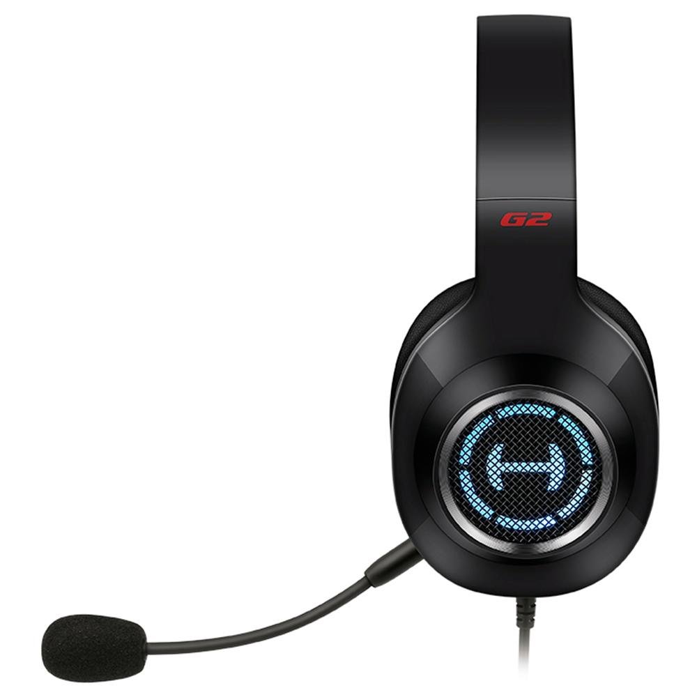 Headset Gamer Edifier G2 II Hecate, RGB, 7.1 Virtual Som Surround, Drivers 50mm, USB - G2II-BK Headset Gamer Edifier G2 II Hecate, RGB, 7.1 Virtual Som Surround, Drivers 50mm, USB - G2II-BK