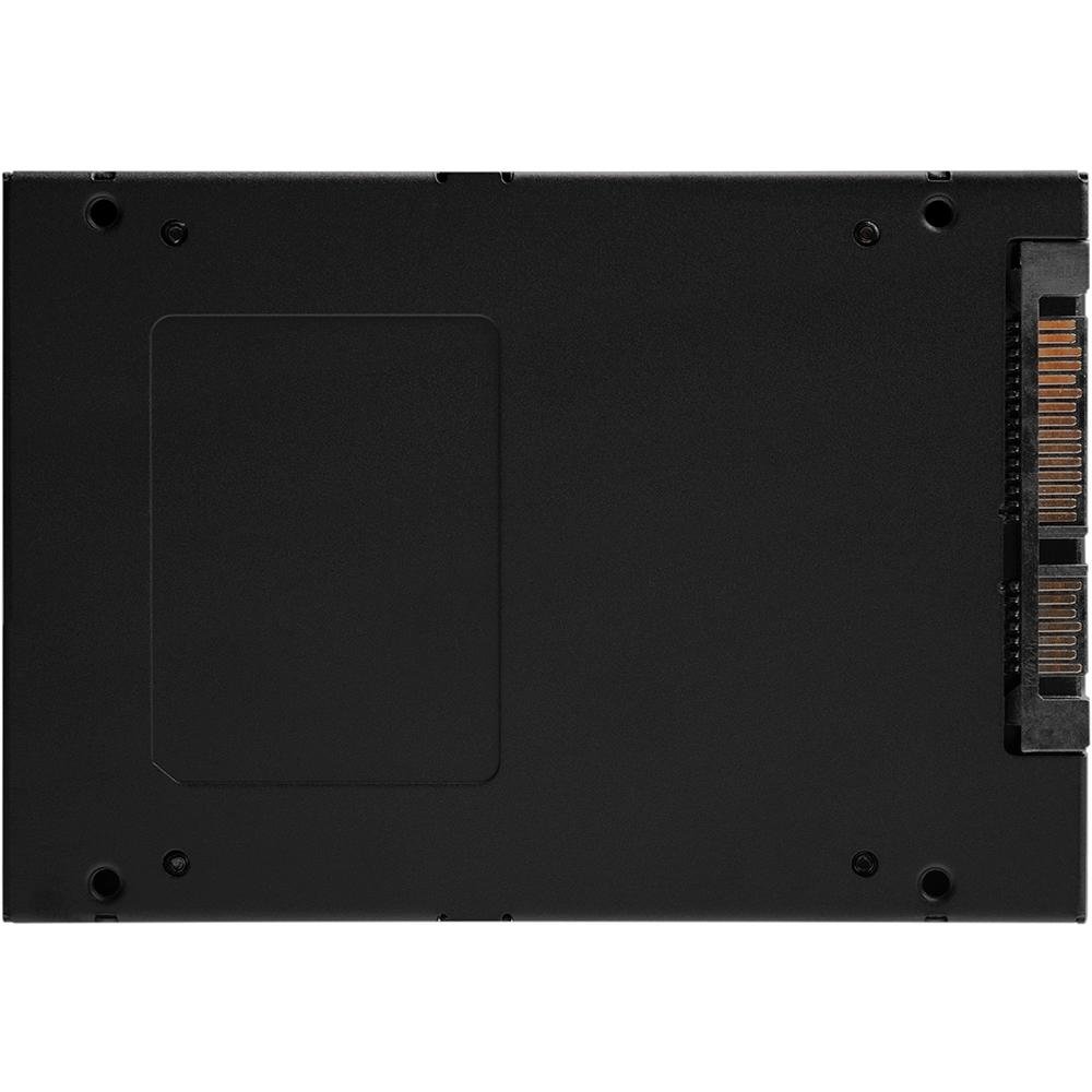 SSD Kingston KC600, 512GB, SATA III, 2.5", Leitura: 550MB/s, Gravação: 520MB/s, Corporativo, Preto - SKC600/512G