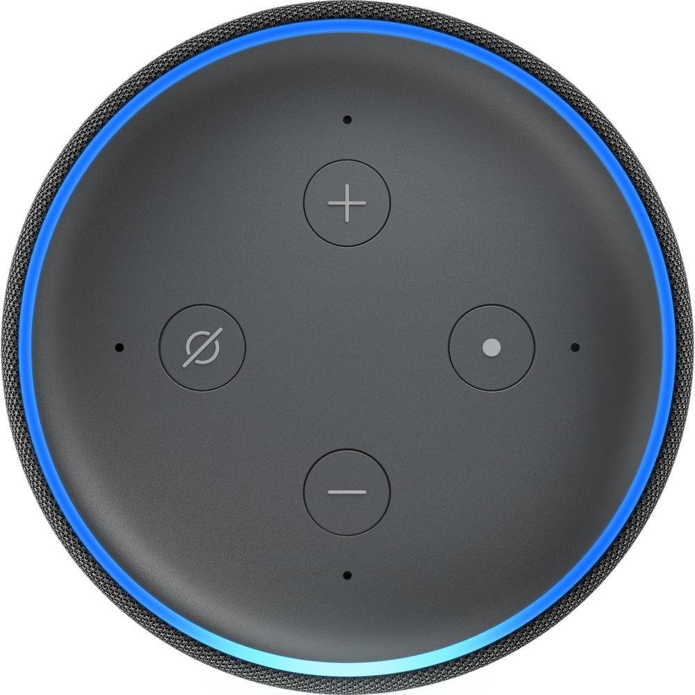 Echo Dot (3ª Geração) com Alexa, Amazon Smart Speaker Preto