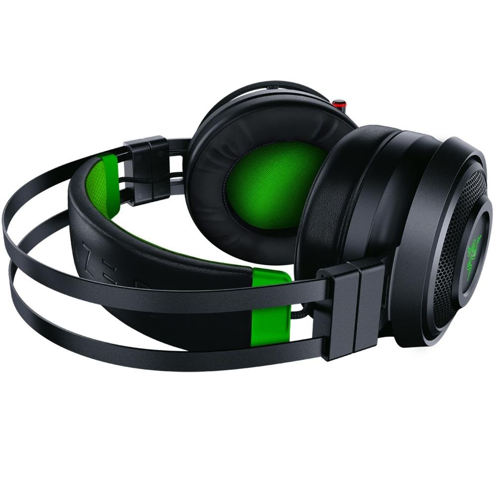 Headset Gamer Sem Fio Razer Nari Ultimate Wireless, Chroma, Som