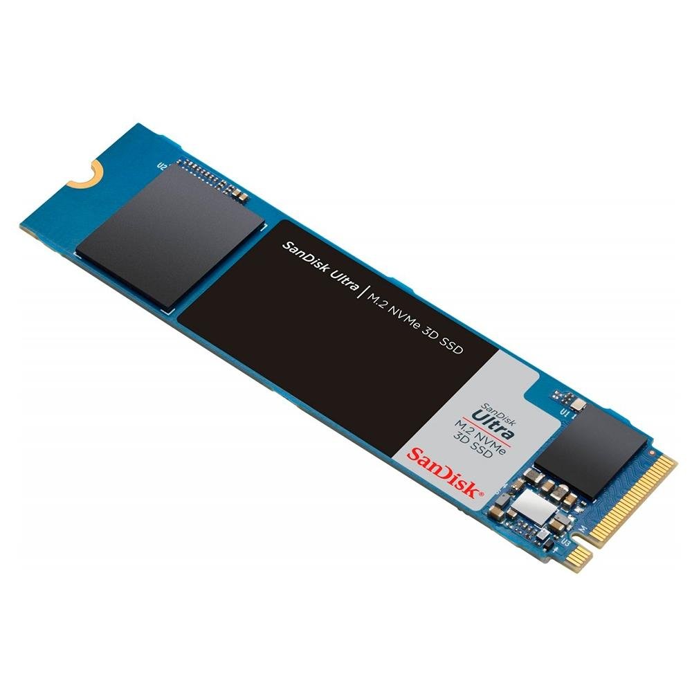 SSD 1 TB SanDisk Ultra, M.2 NVMe 3D, M.2, PCIe, NVMe, Leitura