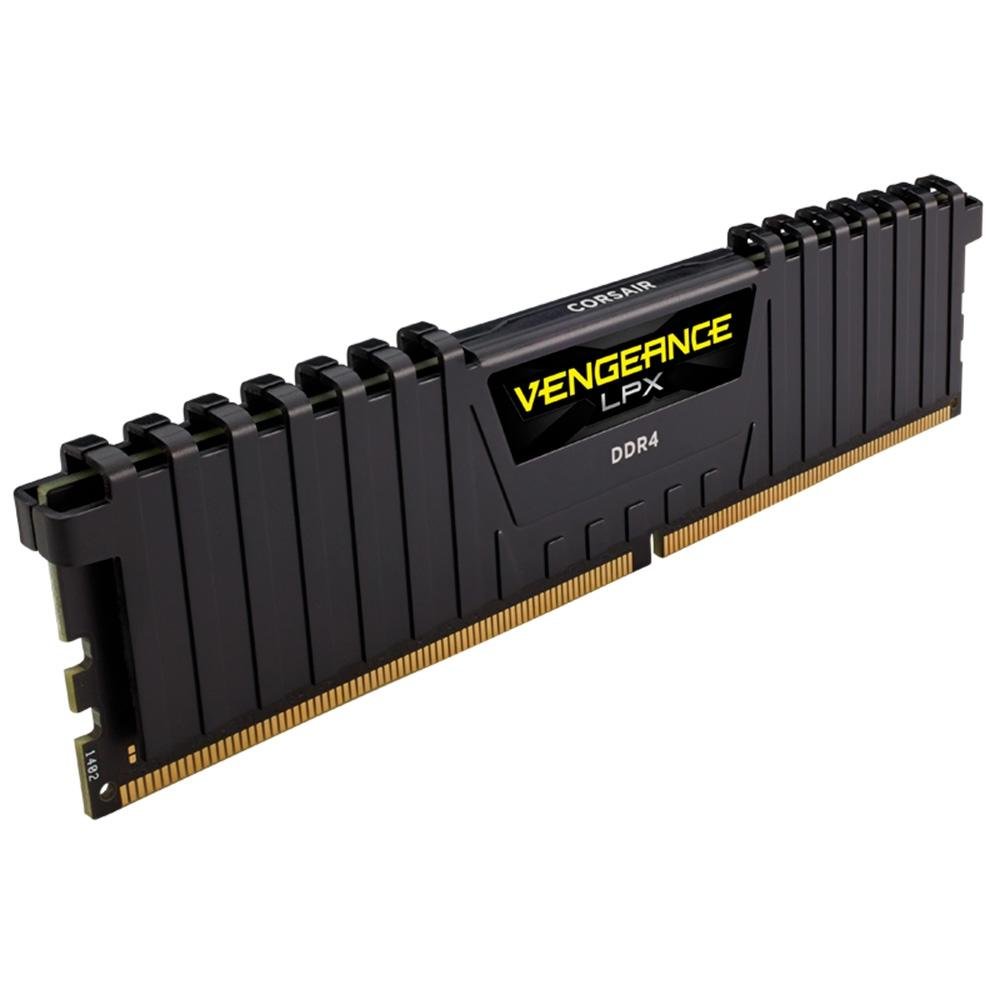 Memória Corsair Vengeance LPX 16GB (2x8GB)2400Mhz DDR4 C16 Black