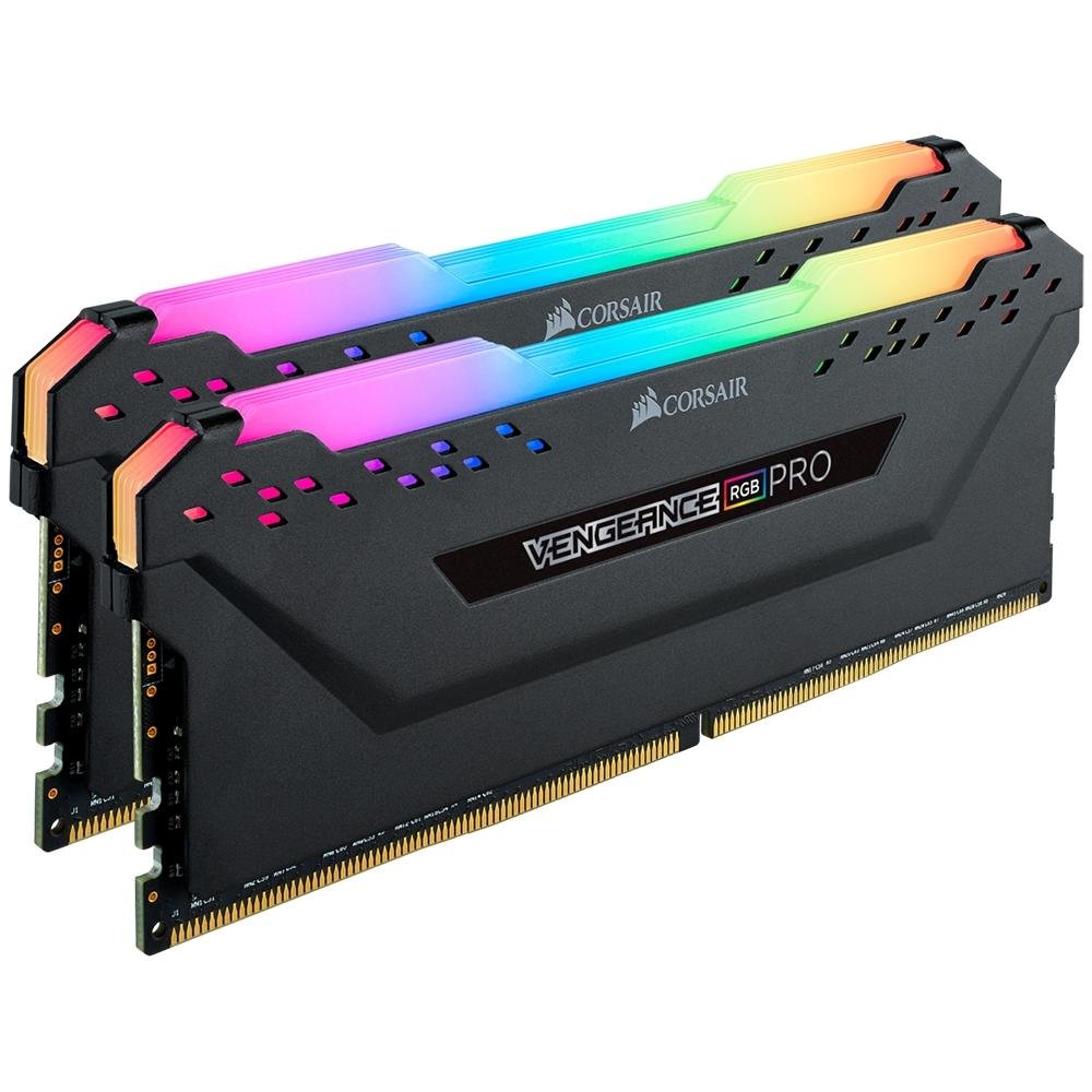 A*K様 動作確認済 DDR4 3600Mhz 32GB(16GB×2本) ID Memória Corsair Vengeance RGB Pro | KaBuM!