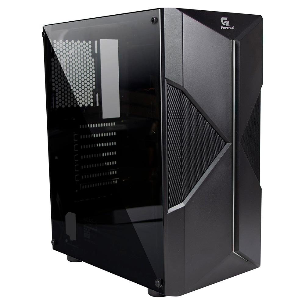 Gabinete Gamer Fortrek Holt, Mid Tower, RGB, Lateral em Acrílico - 70571 Gabinete Gamer Fortrek Holt, Mid Tower, RGB, Lateral em Acrílico - 70571