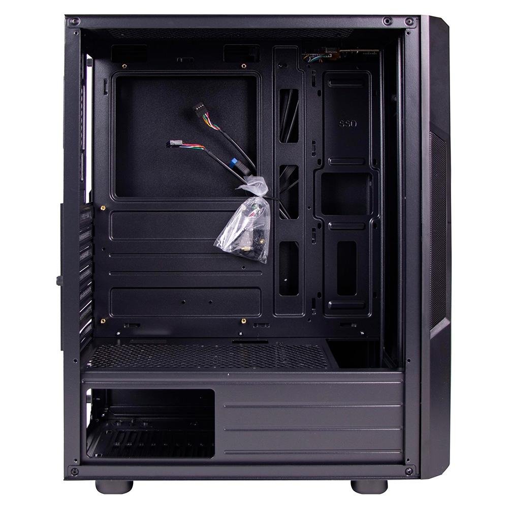 Gabinete Gamer Fortrek Holt, Mid Tower, RGB, Lateral em Acrílico - 70571 Gabinete Gamer Fortrek Holt, Mid Tower, RGB, Lateral em Acrílico - 70571