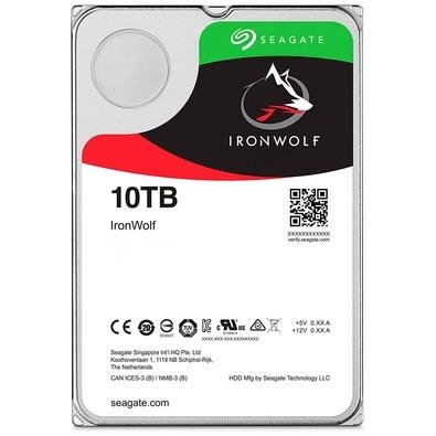 HD Seagate 10TB IronWolf, 3.5', SATA - ST10000VN0008 | KaBuM!