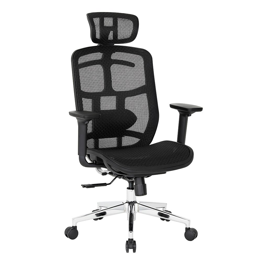 Cadeira de Escritório Ergonômica DT3 Diana V2, Até 150kg, Reclinável, Preto - 11726-7 Cadeira de Escritório Ergonômica DT3 Diana V2, Até 150kg, Reclinável, Preto - 11726-7