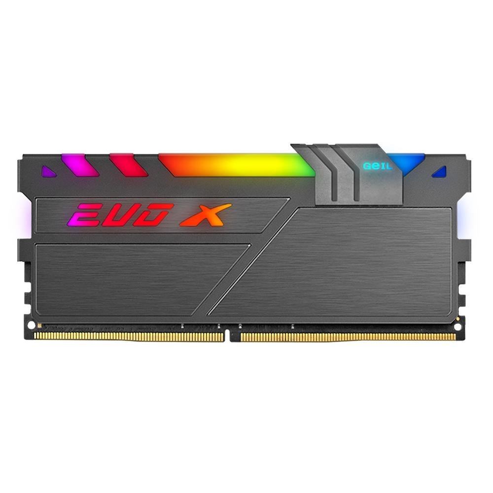 Memória Geil EVO X II, RGB, 16GB (2x8GB), 3000MHz, DDR4, CL16