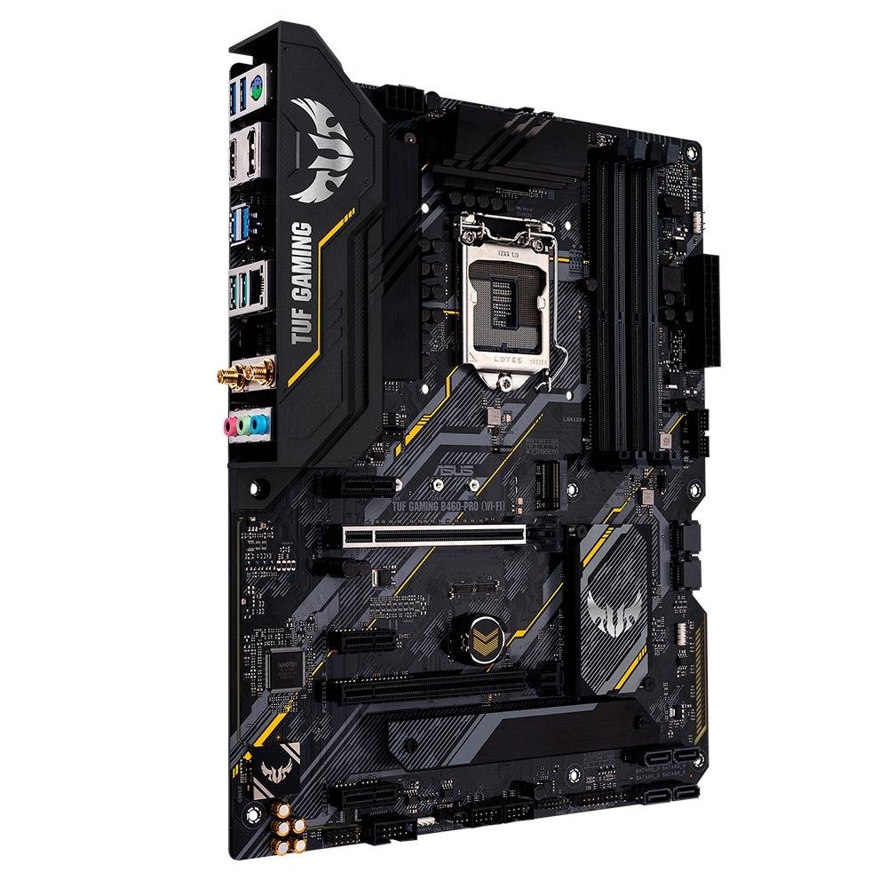 マザーボード ASUS TUF GAMING B460-PRO(WI-FI) LGA1200 Placa-Mãe Asus TUF Gaming B460-PRO (Wi-Fi), Intel LGA 1200, ATX