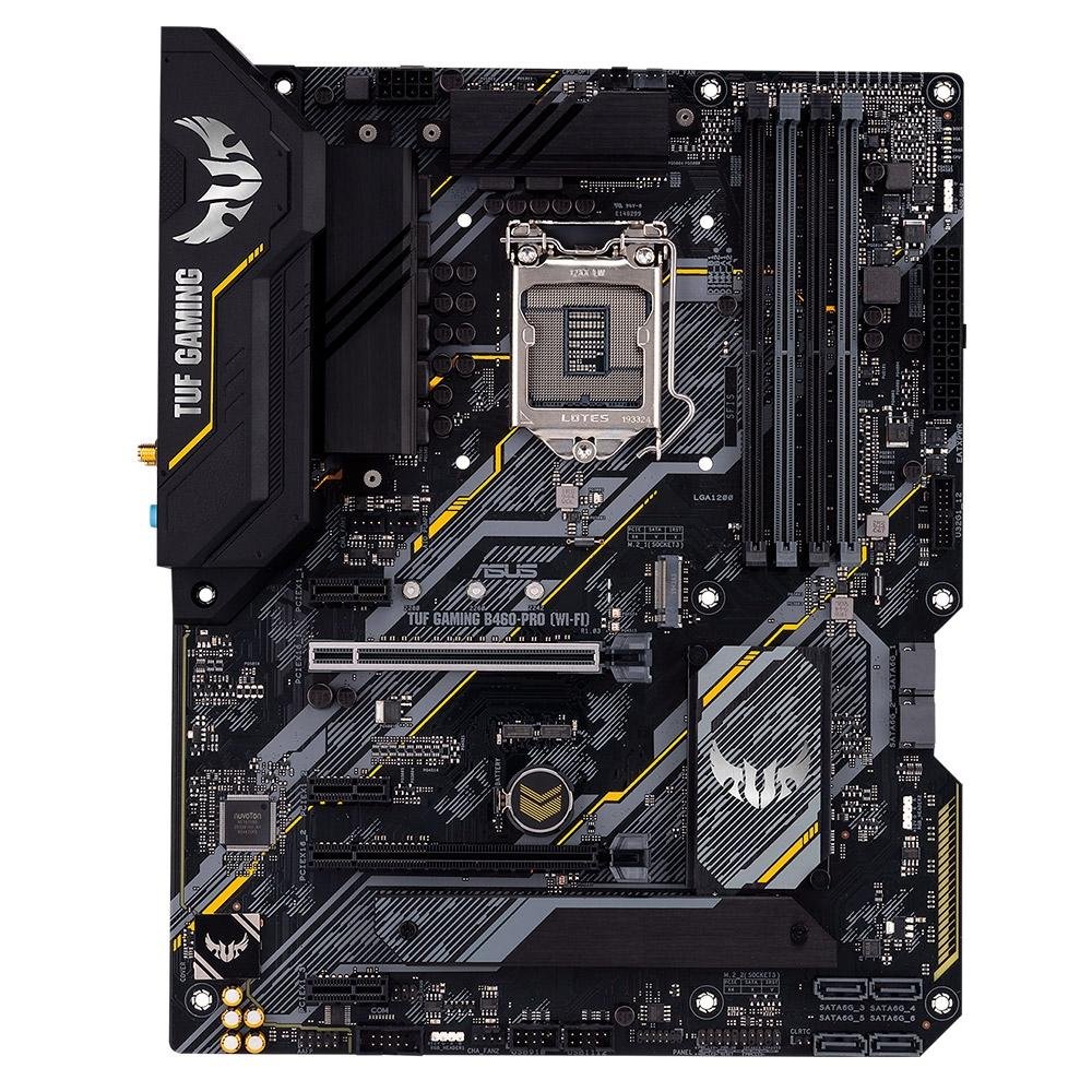 ASUS TUF GAMING B460-PRO(WI-FI) マザーボード Placa-Mãe Asus TUF Gaming B460-PRO (Wi-Fi), Intel LGA 1200
