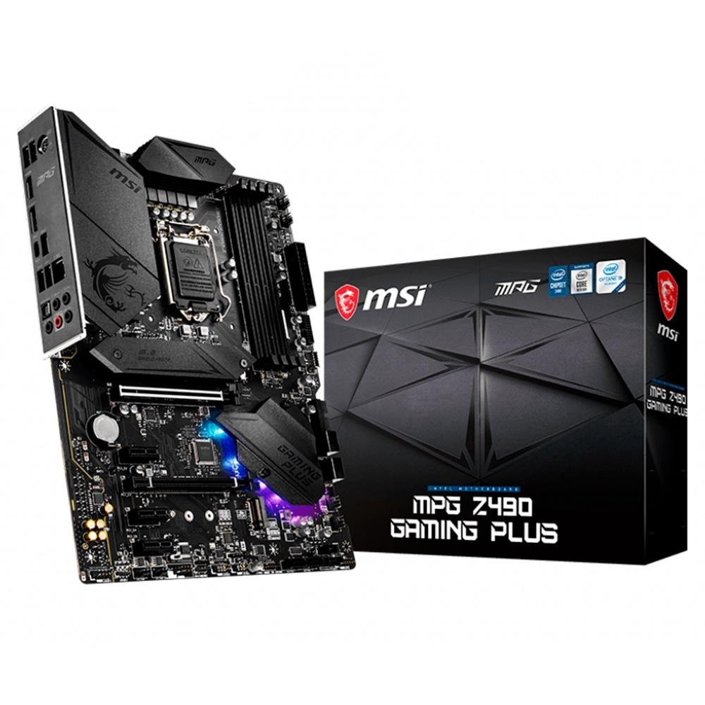ム*始様 MSI MPG Z490 GAMING PLUSマザーボード&i5 1 placa-mae-msi-mpg-z490-gaming-