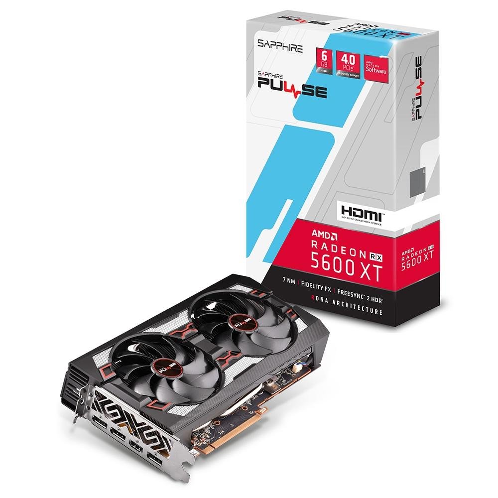 【希少】SAPPHIRE PULSE RX 5600 XT 6G GDDR6 placa-de-video-sapphire-amd-