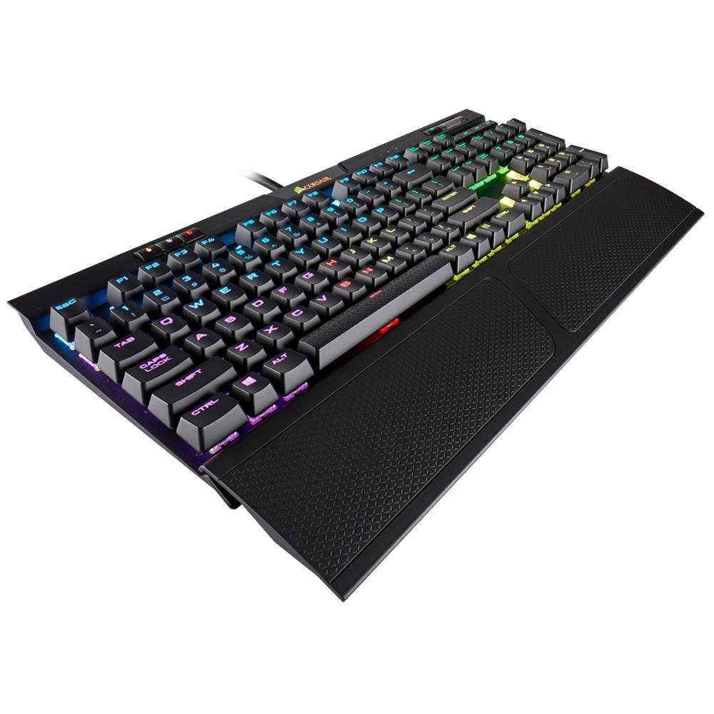 Teclado Mecânico Gamer Corsair K70 MK.2, RGB, Switch Cherry MX