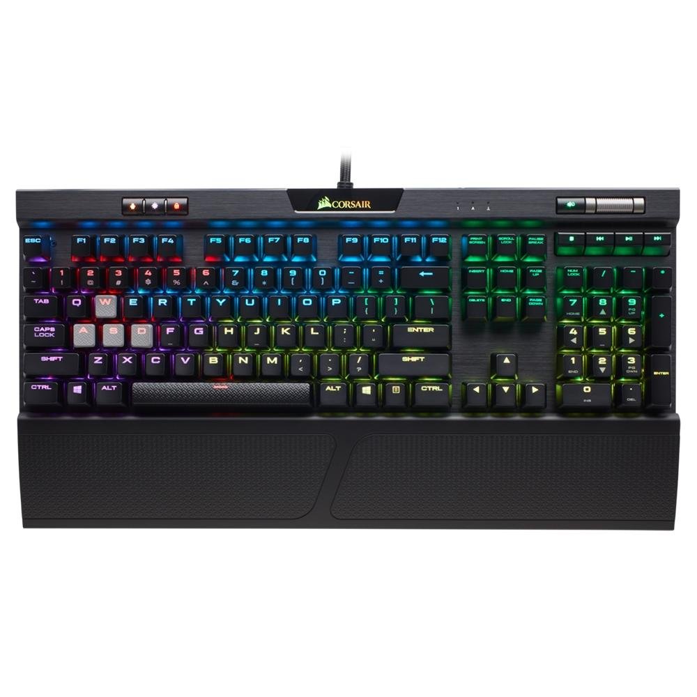 Corsair RGB Mechanical Keyboard 本体 Teclado Mecânico Gamer Corsair K70 MK.2, RGB, Switch Cherry MX