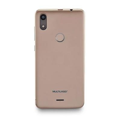 Smartphone Multilaser F Pro, 16GB, 5MP, Tela 5.5´, Dourado + Capa e  Película - P9119