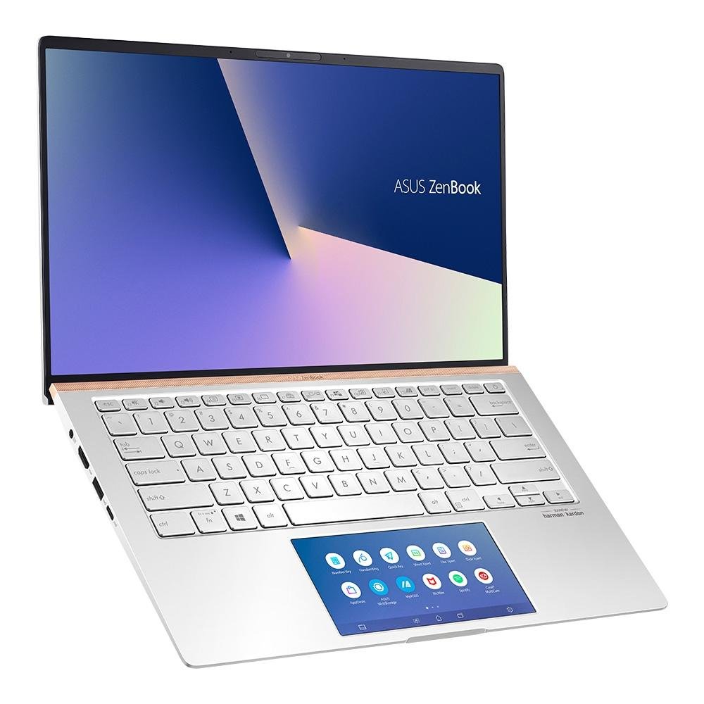 Notebook Asus ZenBook Intel Core i7-10510U, 8GB, SSD 256GB, Windows 10 Home, 14´, Prata - UX434FAC-A6339T Notebook Asus ZenBook Intel Core i7-10510U, 8GB, SSD 256GB, Windows 10 Home, 14´, Prata - UX434FAC-A6339T