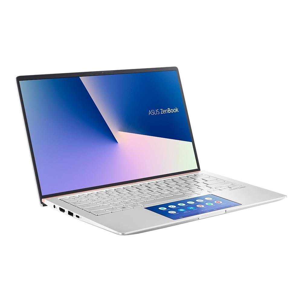 Notebook Asus ZenBook Intel Core i7-10510U, 8GB, SSD 256GB, Windows 10 Home, 14´, Prata - UX434FAC-A6339T Notebook Asus ZenBook Intel Core i7-10510U, 8GB, SSD 256GB, Windows 10 Home, 14´, Prata - UX434FAC-A6339T