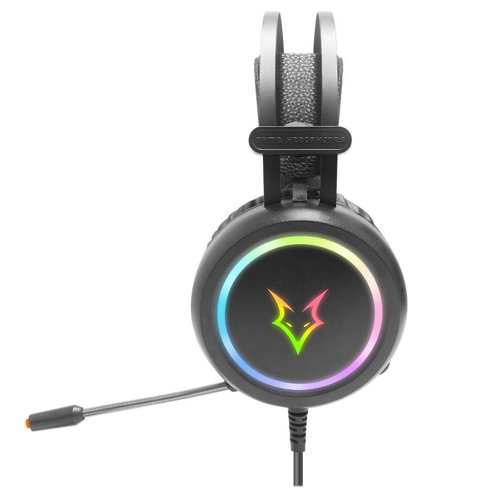 Headset Gamer Husky Gaming Polar, Preto, P3, Drivers 50mm, Rainbow - HGMD002 Headset Gamer Husky Gaming Polar, Preto, P3, Drivers 50mm, Rainbow - HGMD002