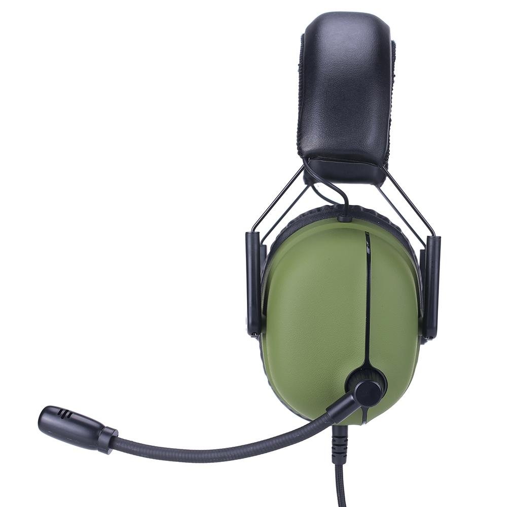 Headset Gamer Husky Tactical, 7.1 Som Surround, Drivers 2x 30mm + 2x