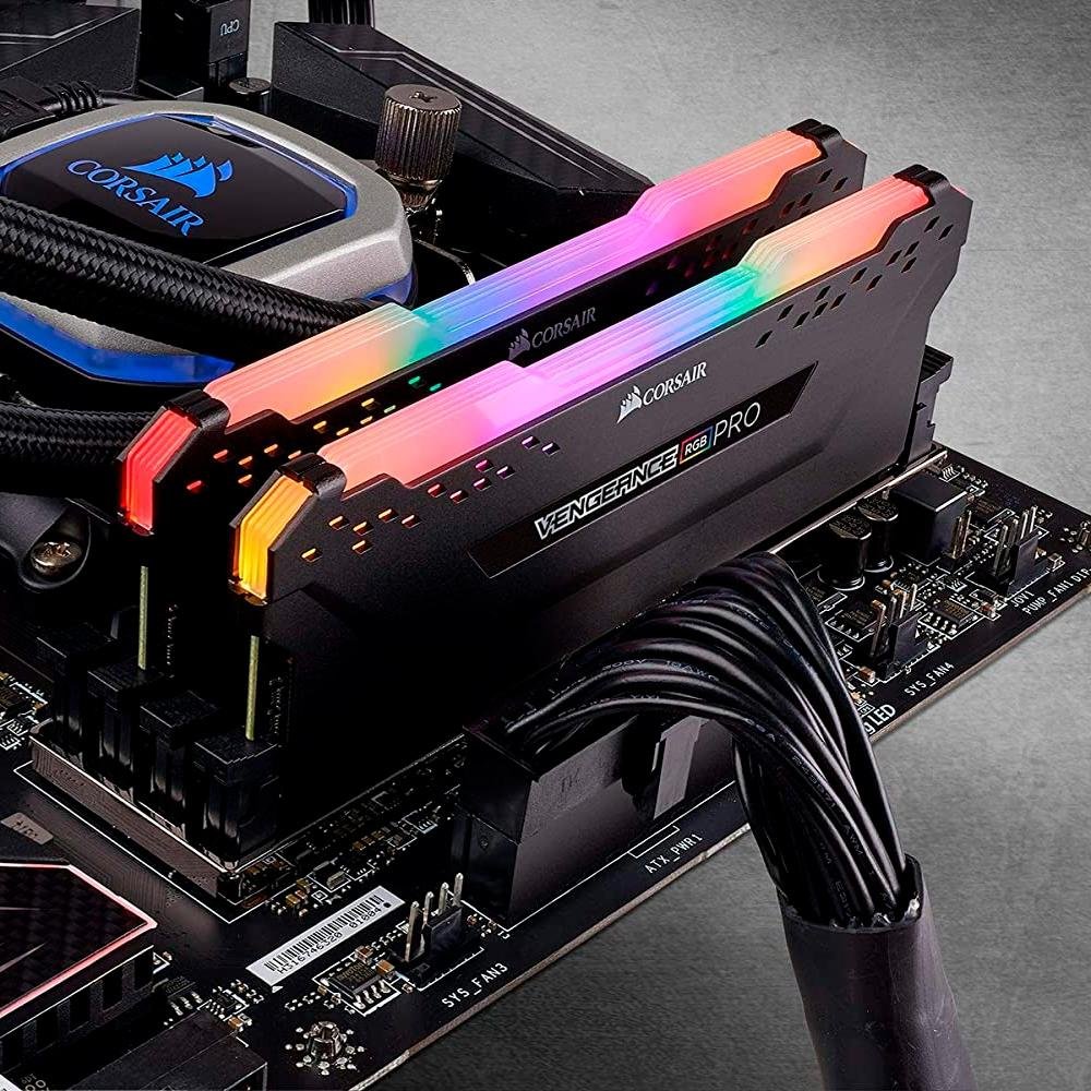 Memória Corsair Vengeance RGB Pro, 16GB (2x8GB), 3600MHz, DDR4