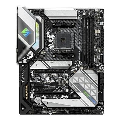 マザーボード B550 STEEL LEGEND Placa Mãe ASRock B550 Steel Legend, AMD AM4, ATX, DDR4 | KaBuM!