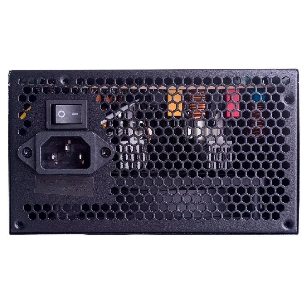 Fonte Husky Gaming Snow, 400W, 80 Plus White, PFC Ativo, Com Cabo, Preto - HGMV000 Fonte Husky Gaming Snow, 400W, 80 Plus White, PFC Ativo, Com Cabo, Preto - HGMV000
