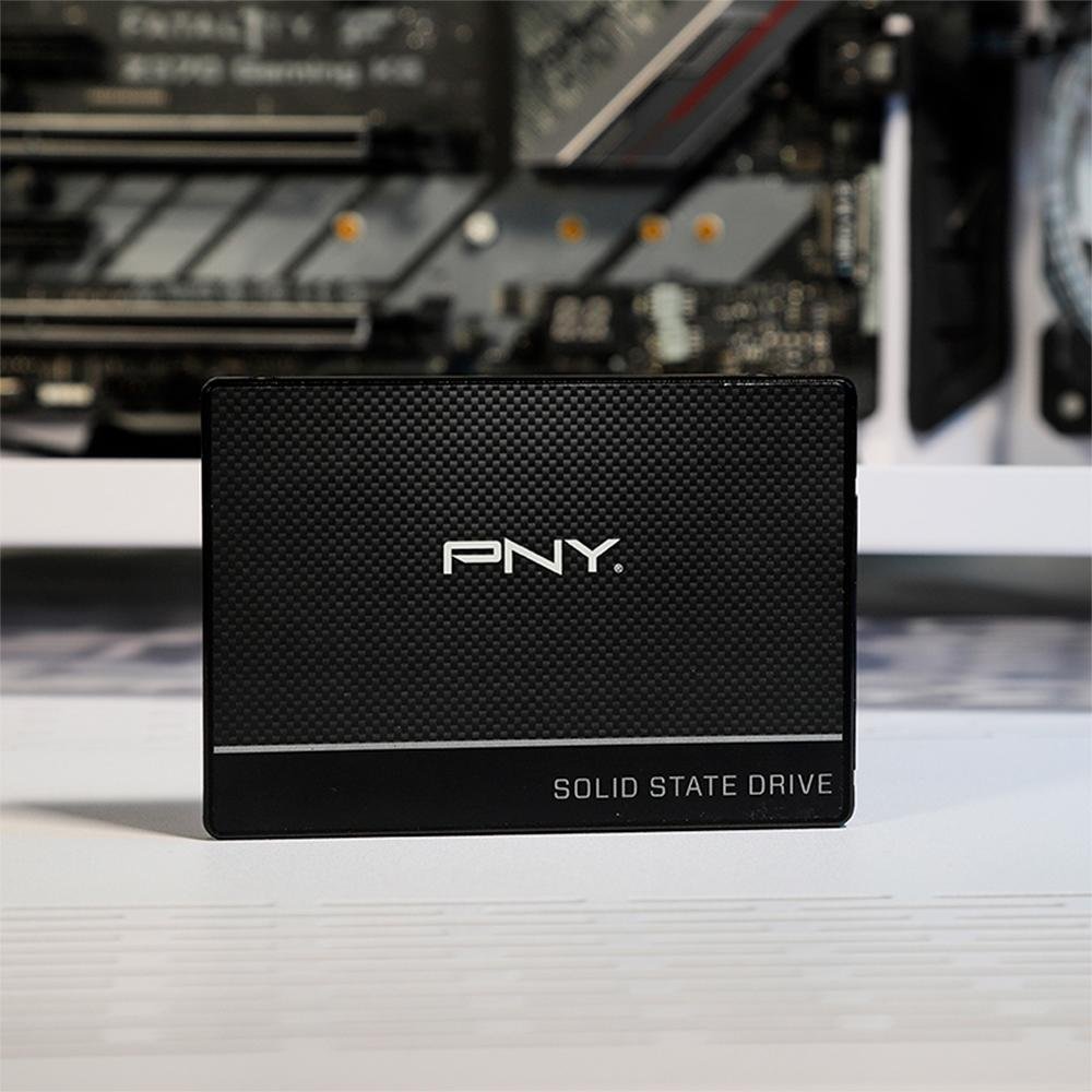 SSD PNY CS900, SATA, 480GB, 2.5", Leitura: 550MB/s, Gravação: 500MB/s, Preto - SSD7CS900-480-RB SSD PNY CS900, SATA, 480GB, 2.5", Leitura: 550MB/s, Gravação: 500MB/s, Preto - SSD7CS900-480-RB