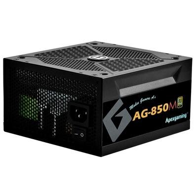 Fonte Apexgaming Power Supply, 850W, 80 Plus Gold, Modular