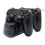 Carregador e Suporte Husky Gaming Storm, Preto, PS4, 2 Portas - HGMR000