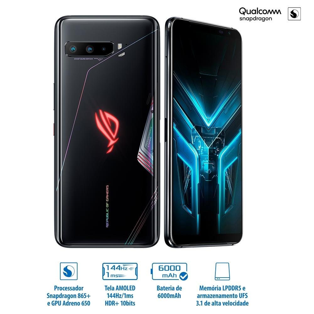 Smartphone Gamer Asus ROG Phone 3 | KaBuM!