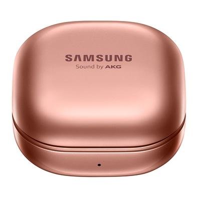 Fone de Ouvido Bluetooth Samsung Galaxy Buds Live, com Microfone,  Recarregável, Bronze - SM-R180NZNPZTO