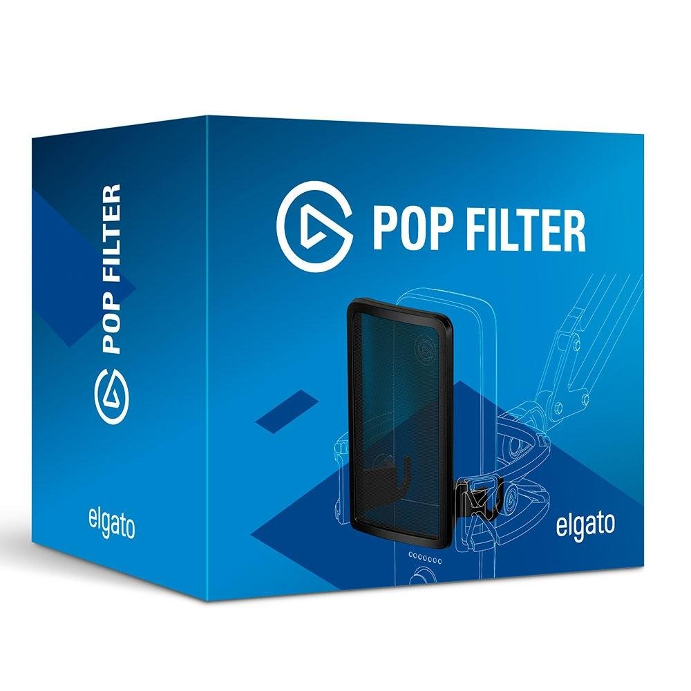 Suporte Elgato Wave Pop Filter, Proteção Contra Ruídos Plosivos para Microfones - 10MAD9901