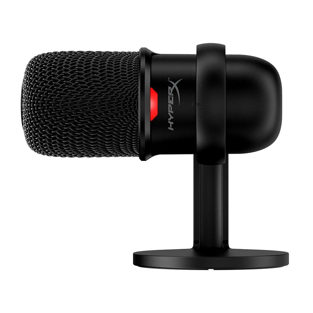 Microfone HyperX Solocast Podcast, USB, Pedestal Ajustável, Compatível PS4, PS5, Mac e PC - 4P5P8AA Microfone HyperX Solocast Podcast, USB, Pedestal Ajustável, Compatível PS4, PS5, Mac e PC - 4P5P8AA