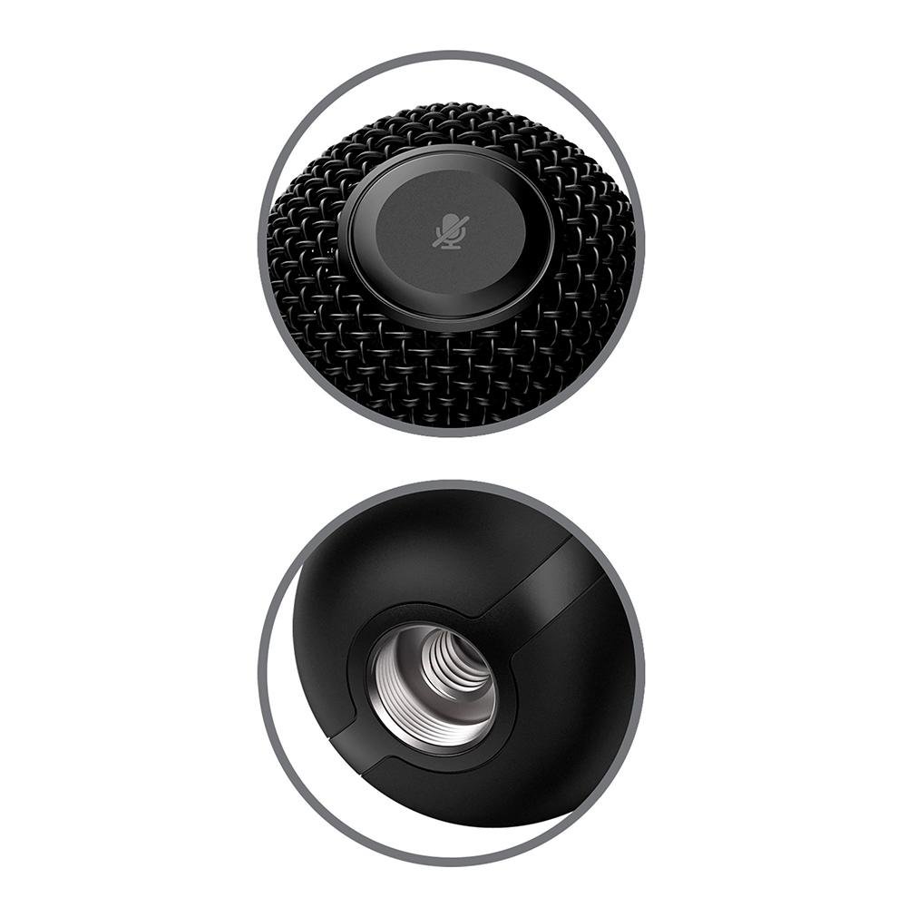 Microfone HyperX Solocast Podcast, USB, Pedestal Ajustável, Compatível PS4, PS5, Mac e PC - 4P5P8AA Microfone HyperX Solocast Podcast, USB, Pedestal Ajustável, Compatível PS4, PS5, Mac e PC - 4P5P8AA