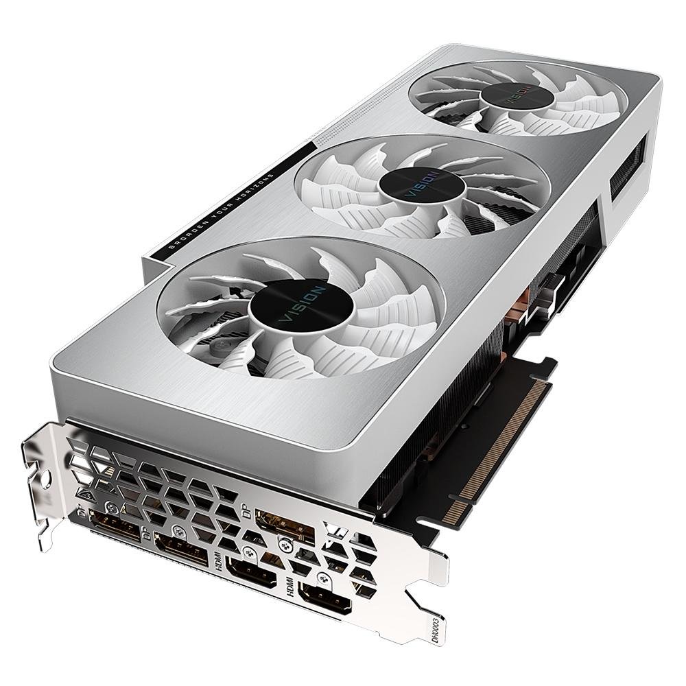 グラフィックボード・グラボ・ビデオカード Gigabyte RTX 3090 GV-N3090VISION OC-24GD Gigabyte Placa de vídeo GeForce RTX 3090 GAMING OC 24G, 3x