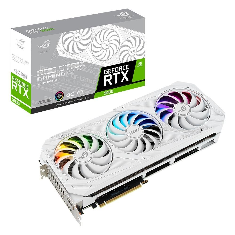 RTX 3080 ROG STRIX セット placa-de-video-asus-rog-strix-