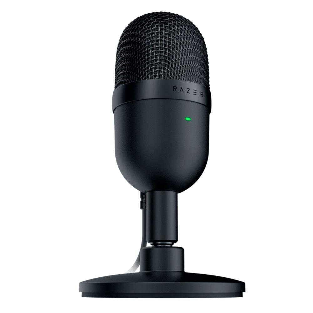 Microfone Razer Seiren Mini Podcast, USB, Preto - RZ19-03450100-R3U1 Microfone Razer Seiren Mini Podcast, USB, Preto - RZ19-03450100-R3U1