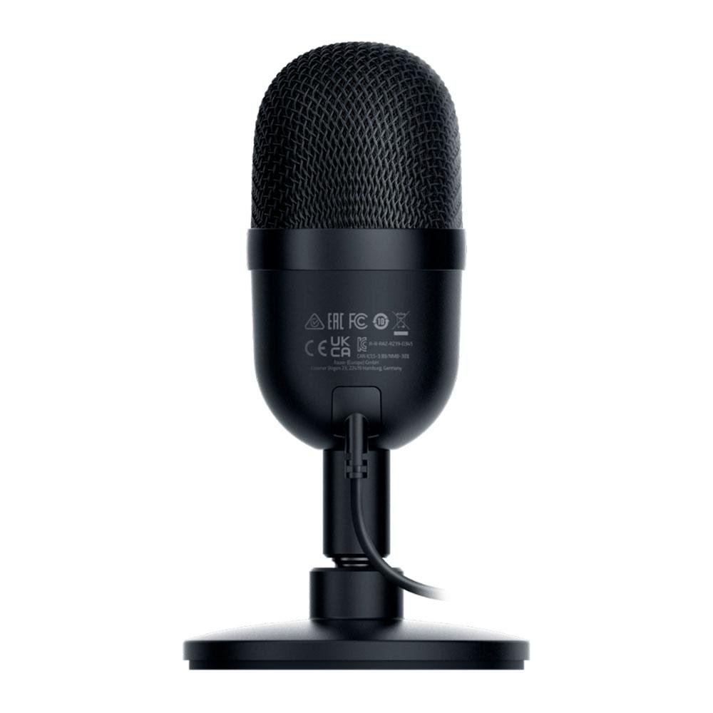 Microfone Razer Seiren Mini Podcast, USB, Preto - RZ19-03450100-R3U1 Microfone Razer Seiren Mini Podcast, USB, Preto - RZ19-03450100-R3U1