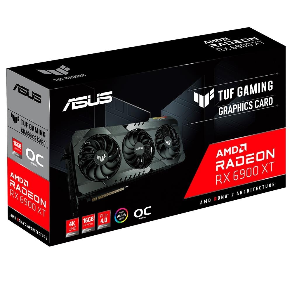 Placa de Vídeo ASUS TUF Radeon RX 6900 XT | KaBuM!
