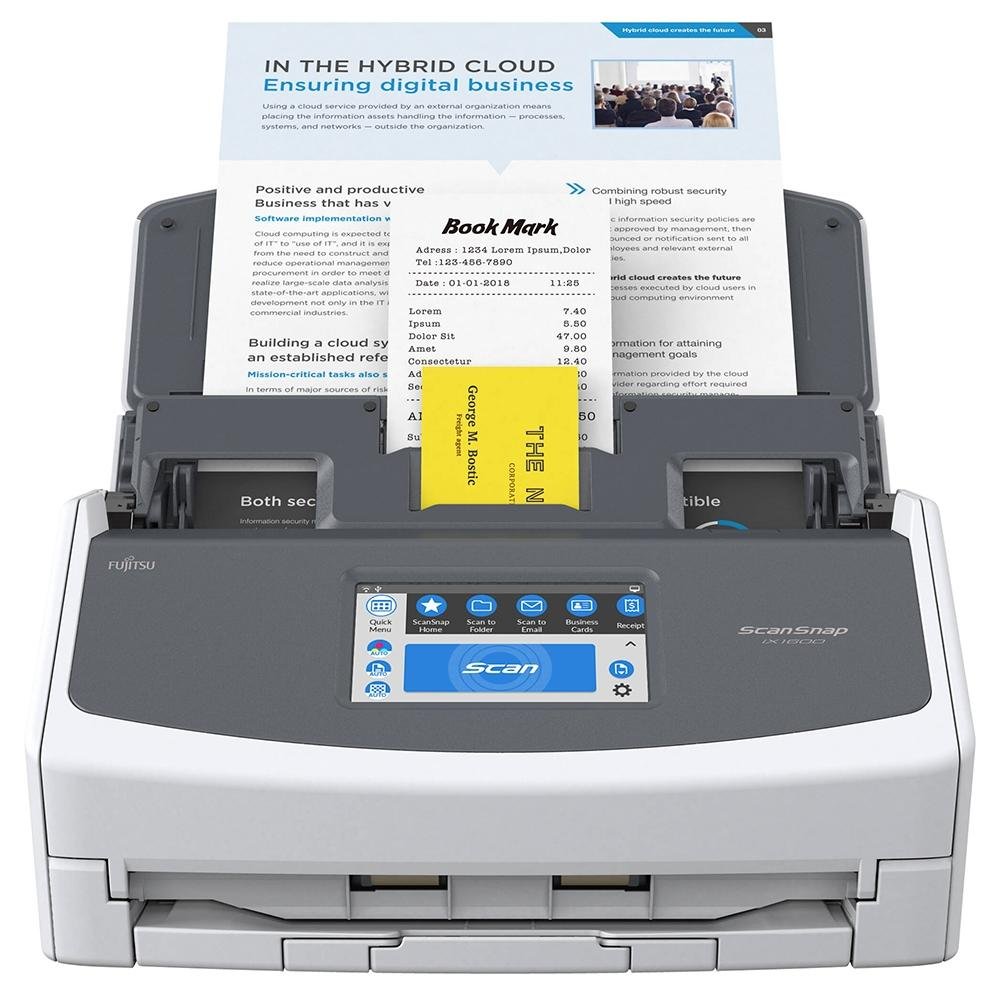 ♦︎③ScanSnap iX1600 ホワイト Scanner Fujitsu ScanSnap IX1600 A4 | KaBuM!