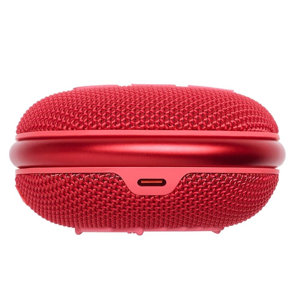 Caixa de Som Sem Fio JBL CLIP4 Red, Bluetooth, Vermelho