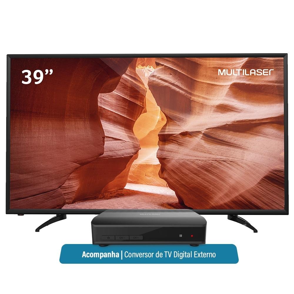 TV Multilaser 39 HD, HDMI/USB | KaBuM!
