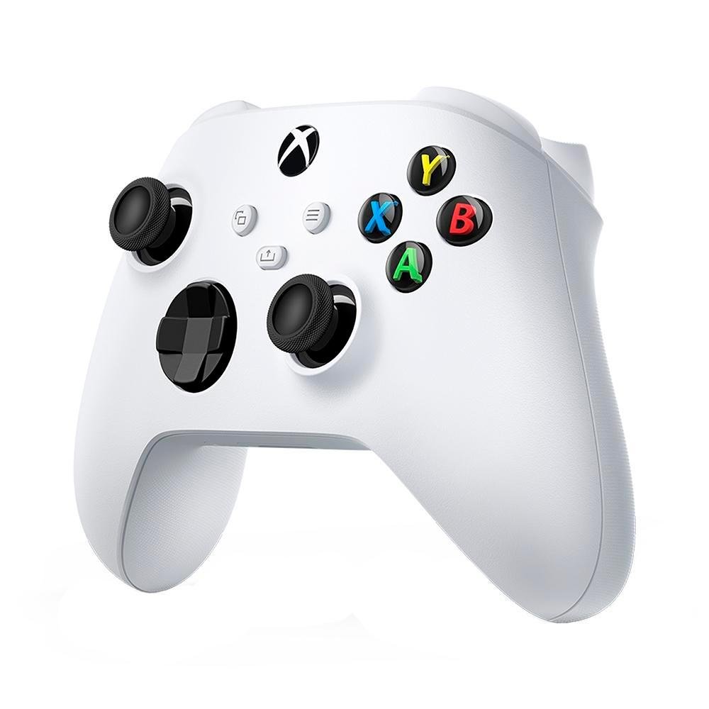 Controle Microsoft XBox, Sem Fio, Branco - QAS-00007 + Game Lego Marvel ...