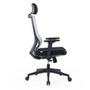 Cadeira Office Husky Sit 350, Light Grey, Encosto de Cabeça Fixo, Cilindro de Gás Classe 3, Base em Nylon - HTCD006