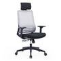 Cadeira Office Husky Sit 350, Light Grey, Encosto de Cabeça Fixo, Cilindro de Gás Classe 3, Base em Nylon - HTCD006