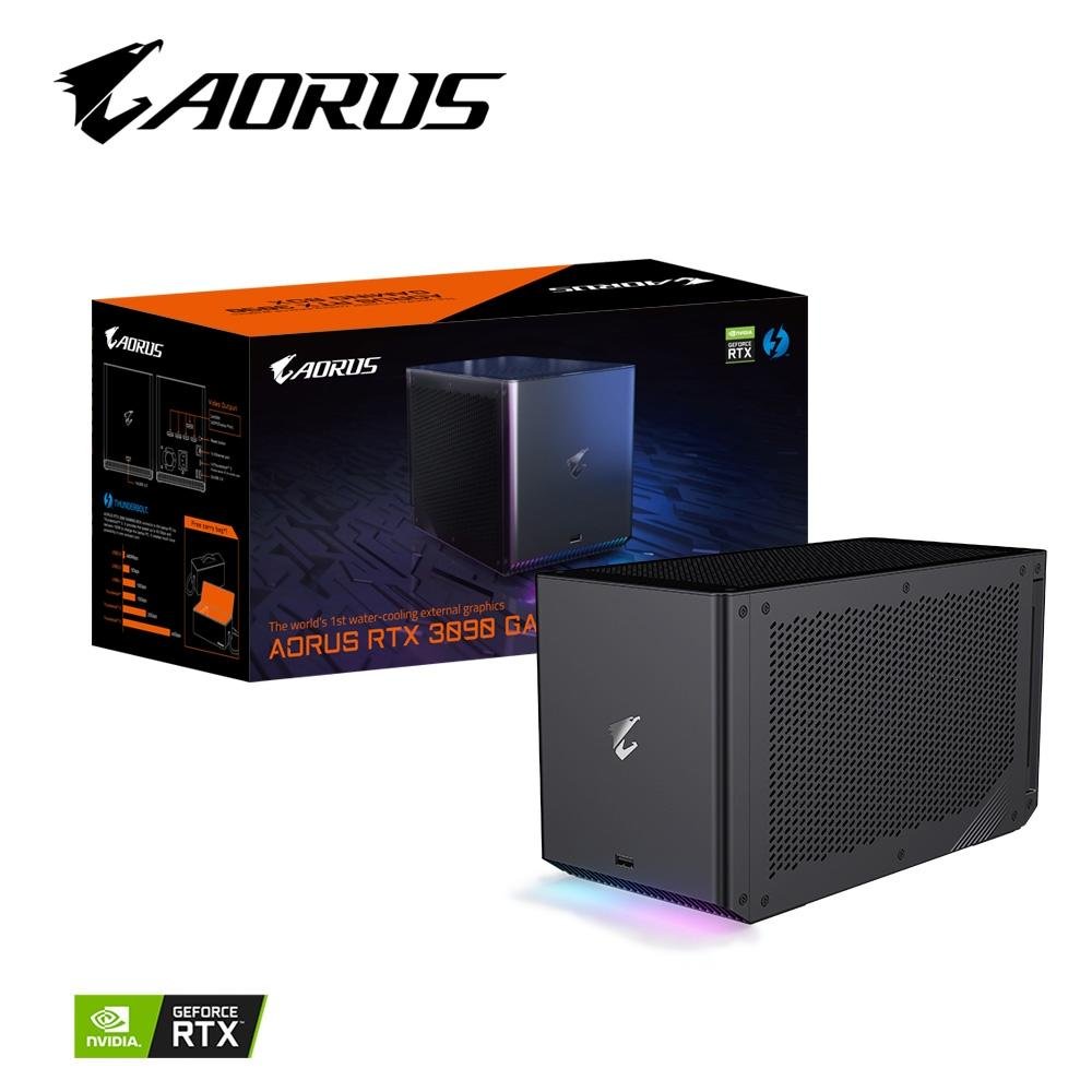 AORUS NVIDIA GeForce RTX3090搭載 外付け Placa de Vídeo Gigabyte AORUS RTX3090 BOX | KaBuM!