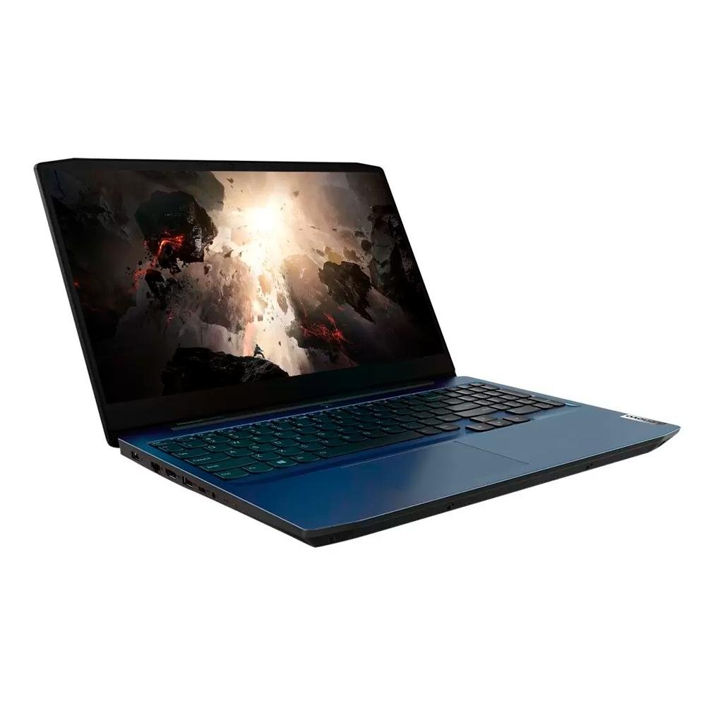 Notebook Gamer Lenovo IdeaPad Gaming 3i Intel Core i5-10300H, GeForce GTX 1650, 8GB RAM, SSD 256GB, 15.6" FHD, Linux, Azul - 82CGS00100 Notebook Gamer Lenovo IdeaPad Gaming 3i Intel Core i5-10300H, GeForce GTX 1650, 8GB RAM, SSD 256GB, 15.6" FHD, Linux, Azul - 82CGS00100